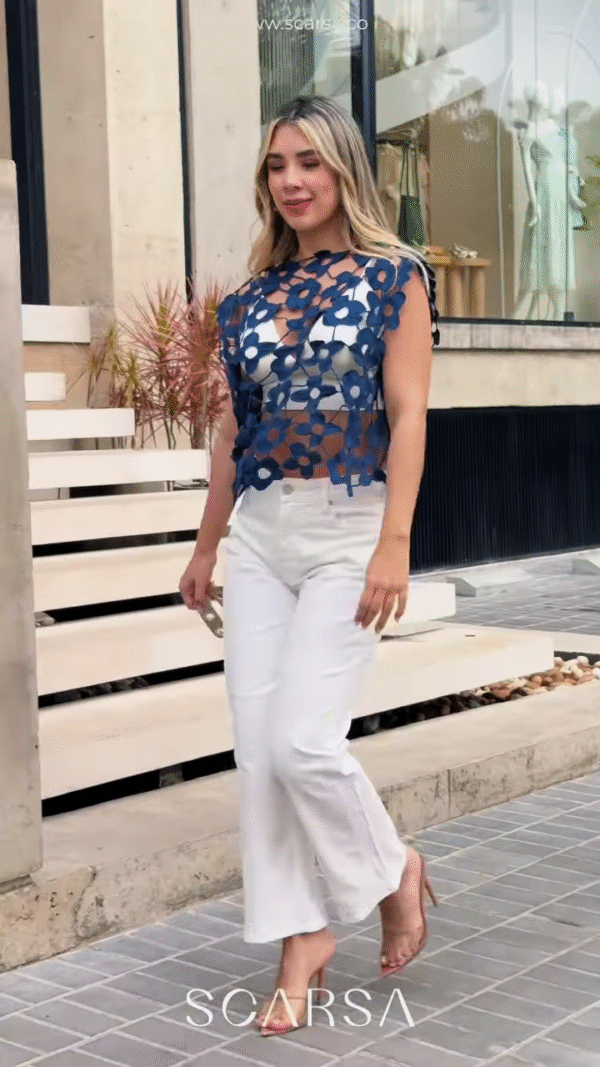 💠 Bloomveil – Sculpted Sheerness in Petal Blue - Image 5