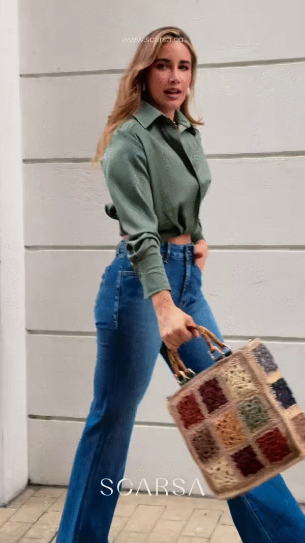 💚 Luxe Fold – Where Satin Meets Street Chic - Image 3